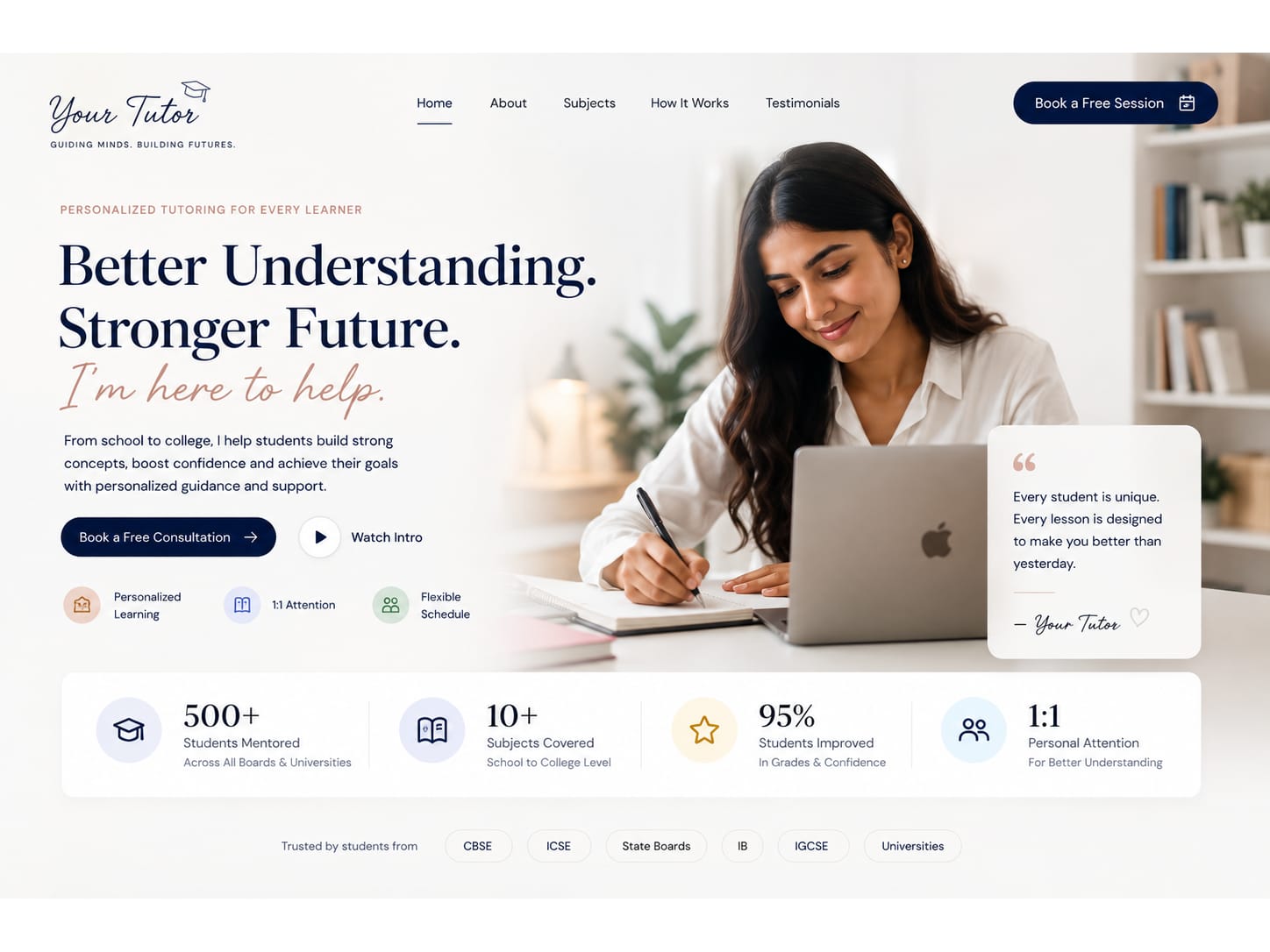 Tutoring / Education Platform